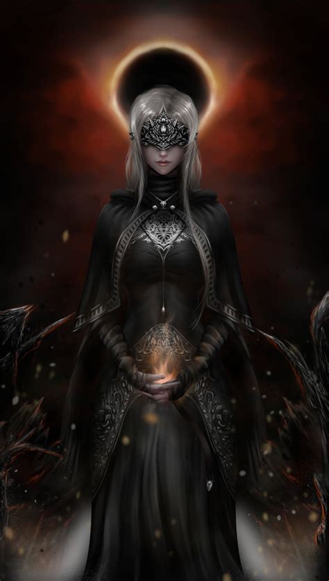 Firekeeper By Defenixx Dark Fantasy Art Dark Souls Wallpaper Dark Souls