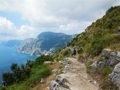Foot Path Of The Gods Positano Amalfi Campania Italy