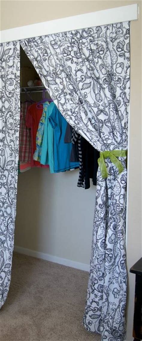 In this video you can see my tutorial. 10 Minute DIY Closet Doors to Curtain Transformation - The ...