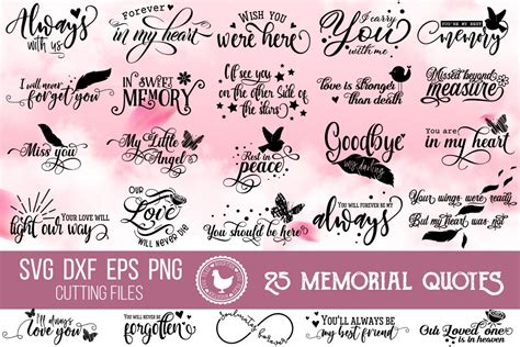Fields Of Heather: Where To Find Free Memorial Themed SVGS