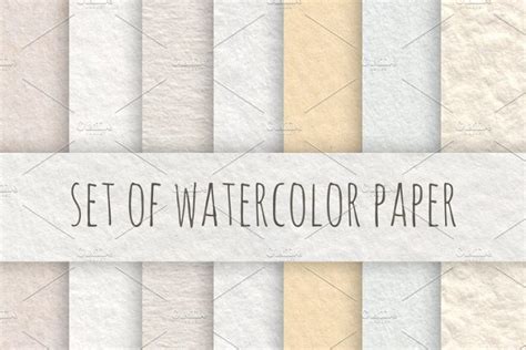 11 Watercolor Paper Textures Png And  Photoshop Graphic Cloud