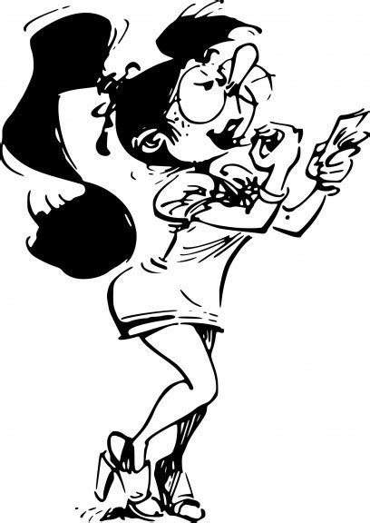 Il aussi combat cognitif perte. Coloriage Mademoiselle Jeanne dans Gaston Lagaffe à imprimer