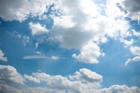 Free Photo Blue Sky And Clouds Air Blue Cloud Free Download Jooinn
