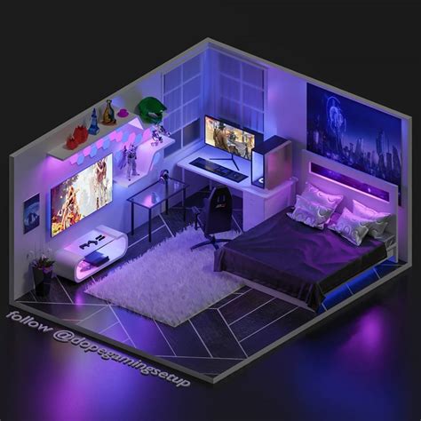 Jeuxvideoartsfortnite Video Game Room Design Modern Bedroom Design