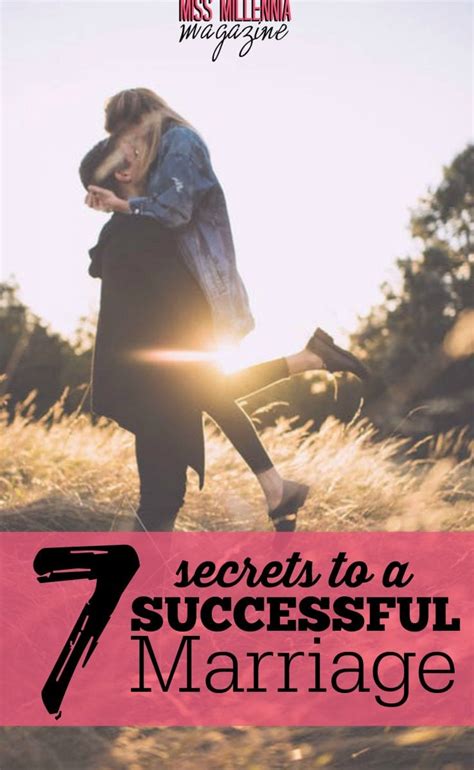 7 secrets to a successful marriage