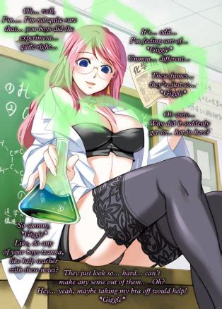 Chemistry Can Be Loads Of Fun Hypnosis Transformation Hentai With