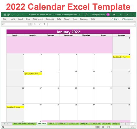 Calendario 2022 Excel Lunes A Domingo Pdf Aria Art
