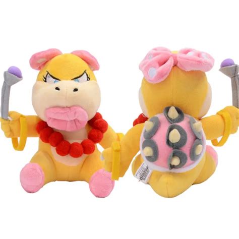 Super Mario Bros Wendy O Koopa Bowser Koopaling Soft Plush Stuffed 12870 Hot Sex Picture