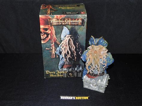 Sold Price Pirates Of The Caribbean Dead Mans Chest Davy Jones Mini Bust March 3 0122 1100
