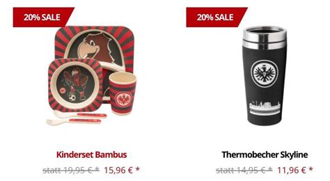 Das team freut sich auf euren besuch! Eintracht Frankfurt Fanshop mit 20% Rabatt auf fast alles ...