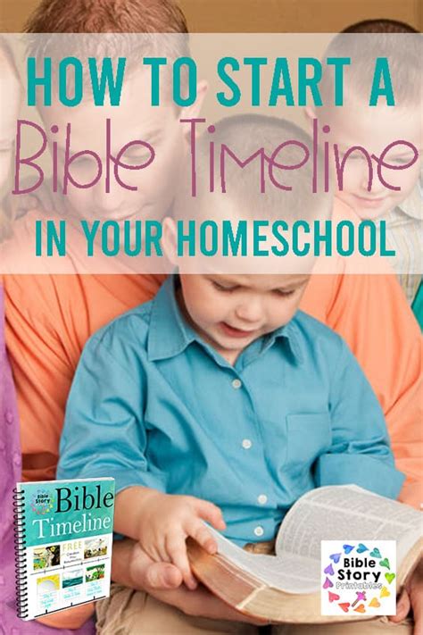 How To Start A Bible Timeline For Your Homeschool Bible Story Printables