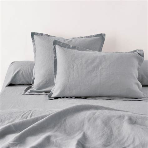 Pour les oreillers ergonomiques et anatomiques commandez taie pour oreiller 60x40x10. Achat Taie d'oreiller 65x65 avec volant Lin métis - Gris ...