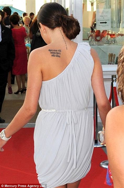Danielle Lloyd Is Oh So Demure In A Gorgeous Goddess Dress At Liverpool