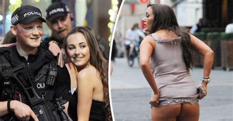 Bank Holiday Mayhem Newcastle Revellers Defy Terror Fears In Raunchy