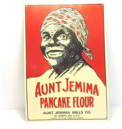 aunt jemima pancake flour metal sign 1757612226