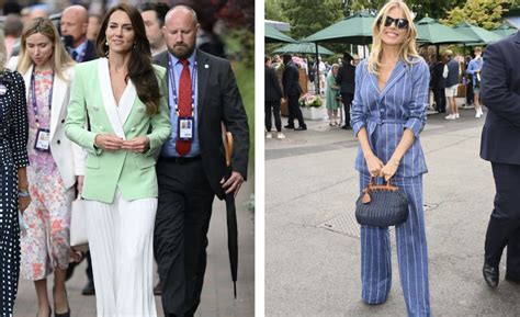 Courtside Dressing 10 Of The Best Celebrity Looks From Wimbledon 2023