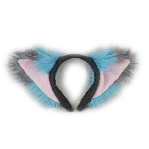Pawstar Yip Cheshire Cat Ears And Tail Set Headband Furry Etsy