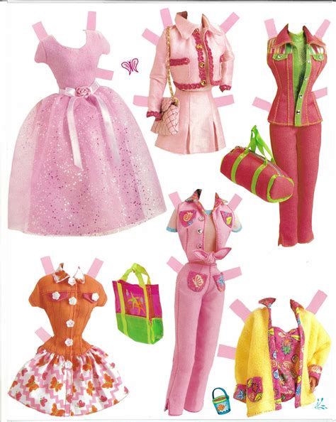 Bonecas Com Roupas Para Imprimir