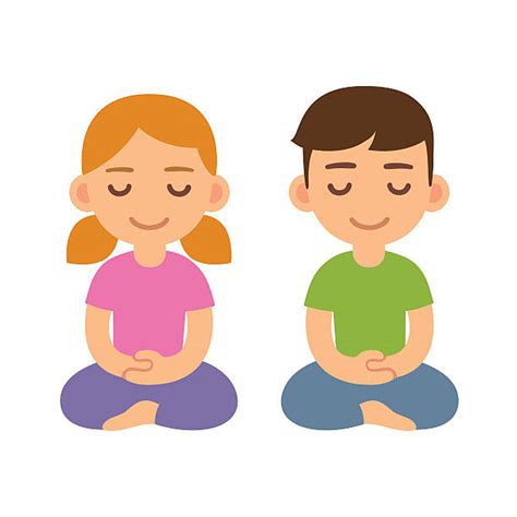 Royalty Free Mindfulness Meditation Clip Art Vector Images