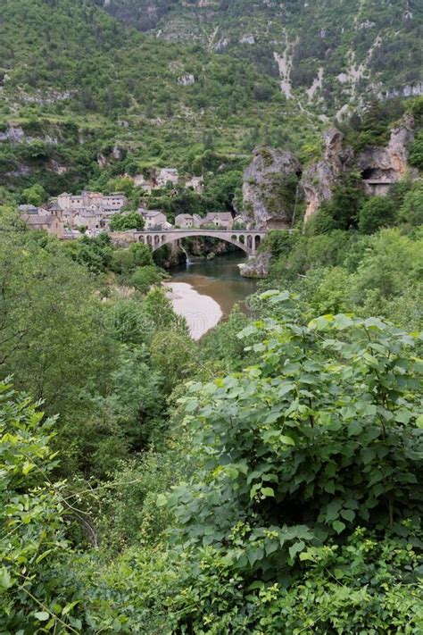 Saint Chely Du Tarn In The Tarn Gorge France Stock Photo Image Of