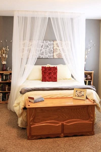 100% organische baumwolle schützende schlafatmosphäre für. Romantic DIY Bed Canopies (on a Budget!) • The Budget ...