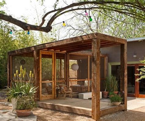 House with porch backyard retreat backyard pergola with roof screened in porch diy decks and porches porch life pergola building a porch. Easy peasy! | Backyard sheds, Outdoor rooms, Backyard