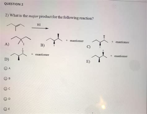 Alkylating agents use selective alkylation by adding the desired aliphatic carbon. Solved: QUESTION 1) Markovnikov Addition Of HI To 2-methyl ...