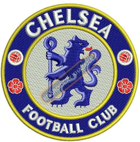When designing a new logo you can be inspired by the visual logos found here. Chelsea football club logo machine embroidery design ...