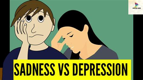 Sadness Vs Depression Get To Know About It Now Youtube