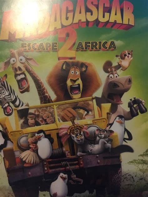 Madagascar Escape 2 Africa Widescreen Edition Dvd Very Good Ebay