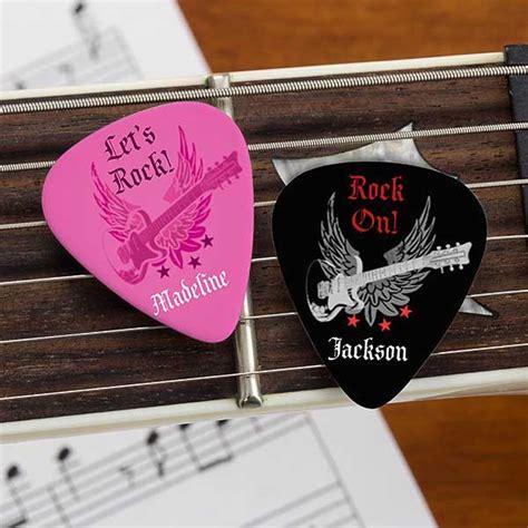 Rockstar Personalized Guitar Pick Party Ts Party Ts Guitar