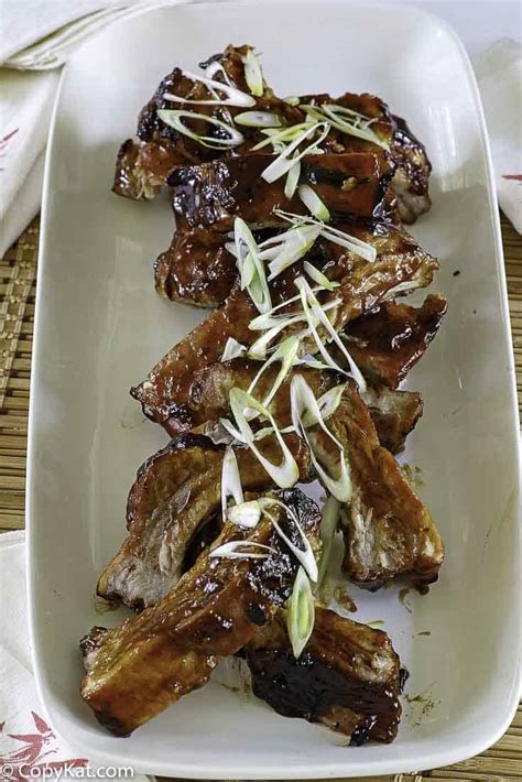 Pf Chang S Dry Rub Ribs Recipe Image Of Food Recipe