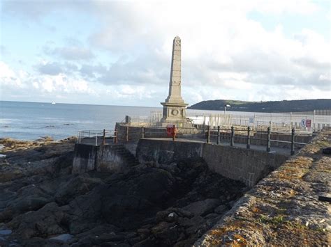 Battery And War Memorial Penzance Cornwall