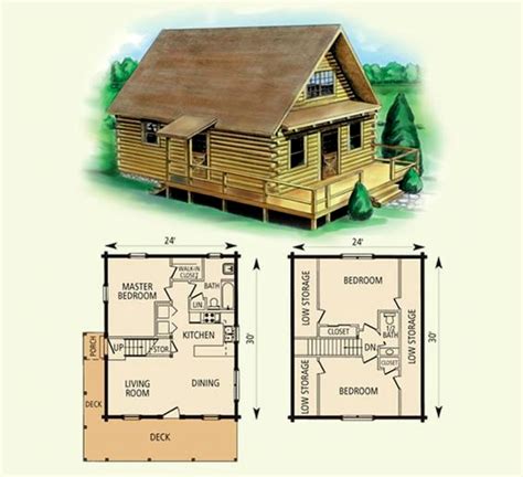 Https://tommynaija.com/home Design/small Log Home Plans