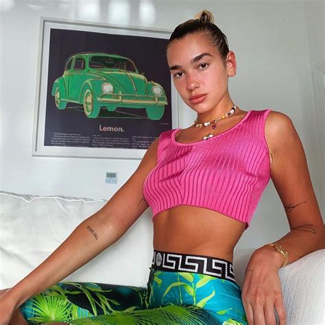 Dua Lipa Takes The Glam Cycling Short For A Spin Vogue