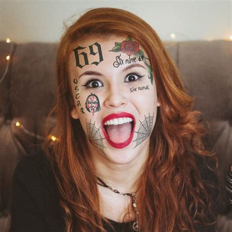 6ix9ine Temporary Face Tattoo Set Tattoo Icon Tattooicon