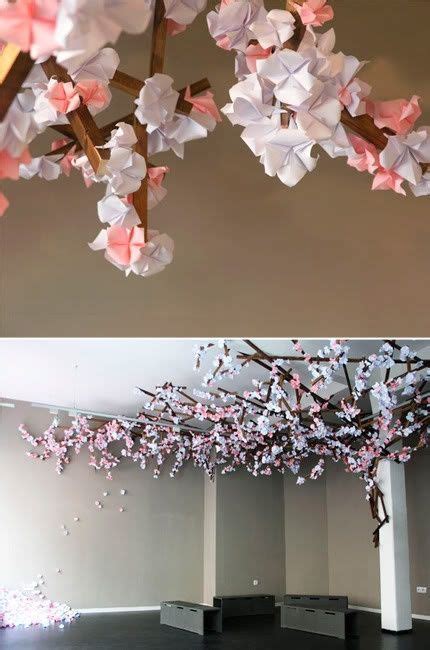 Way Cool Origami Cherry Blossom Tree Decoración De Unas