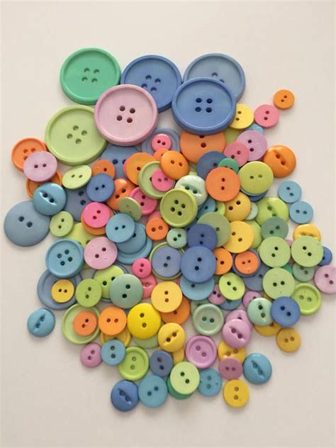 Pastel Craft Buttons Etsy Crafts Pastel Etsy