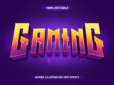 Arcade 3d Bold Game Text Effect Graphic Style Layer Stayle Font Style