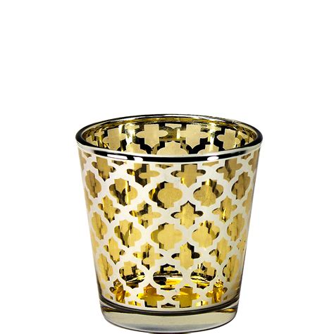 5 out of 5 stars. Large Gold Moroccan Votive Candle Holders 6ct | Party City