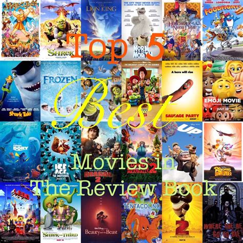 Disney may have made animation a respected form of film, but there are still several other studios and filmmakers who deserve some respect and praise. The Top 5 Best Movies in the Review Book | Cartoon Amino