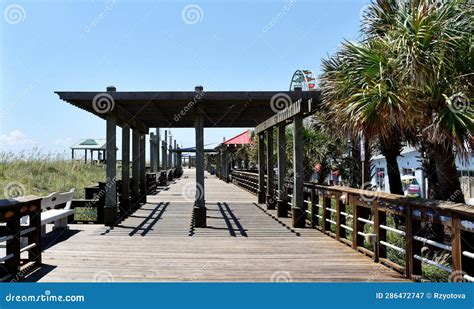 Carolina Beach Boardwalk Nc Editorial Photography Image Of Landmark