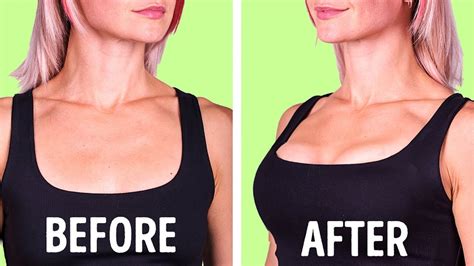 Simple Exercises For A Beautiful And Attractive Bust YouTube