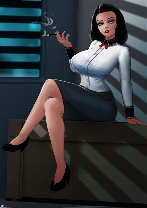This version is the rapture dlc one, where she's older. Elizabeth (Bioshock Infinite) by SPECTRYM on Newgrounds