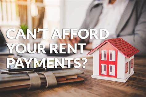Cant Afford Rent Rental Assistance Programs Available For You