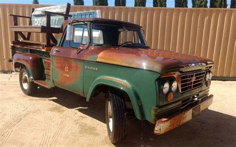 Santa Fe Railroader 1962 Dodge D300 Pickup Barn Finds