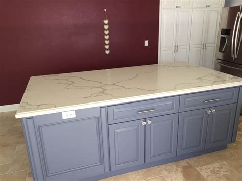 Get a durable and aesthetic kitchen cabinet to store your crockery and appliances, and restyle your living space. QUARTZ 4' X 8' ISLAND WITH OGEE SQUARE EDGE - NATHAN,SIMI ...