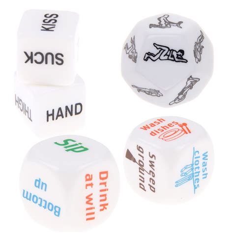 Funny Couples Housework 12 Sides Sex Dice Game Toy Fun