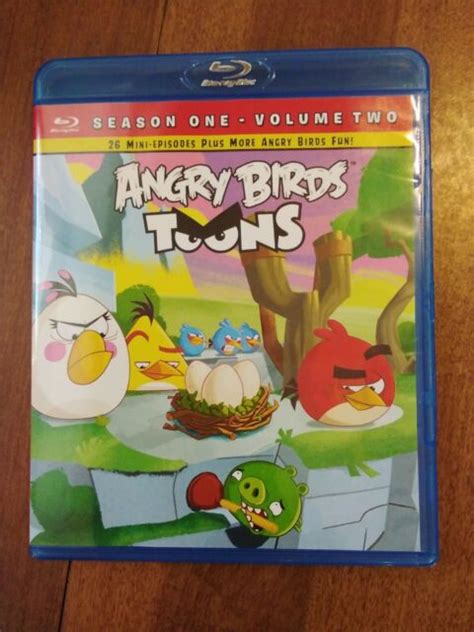 Angry Birds Toons Season 1 Volume 2 Blu Ray Only No Digital No Slipcover Used Ebay