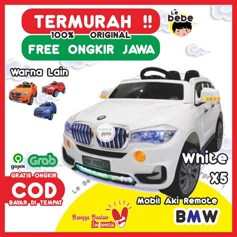 Jual Mobil Aki Bmw Pmb M7988 X5 Electric Car Mobil Remote Control Rc